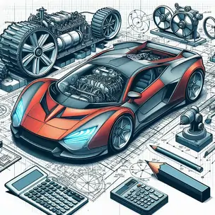 Designing SolidWorks Assignments Involving 3D Printing and Concept Car Design