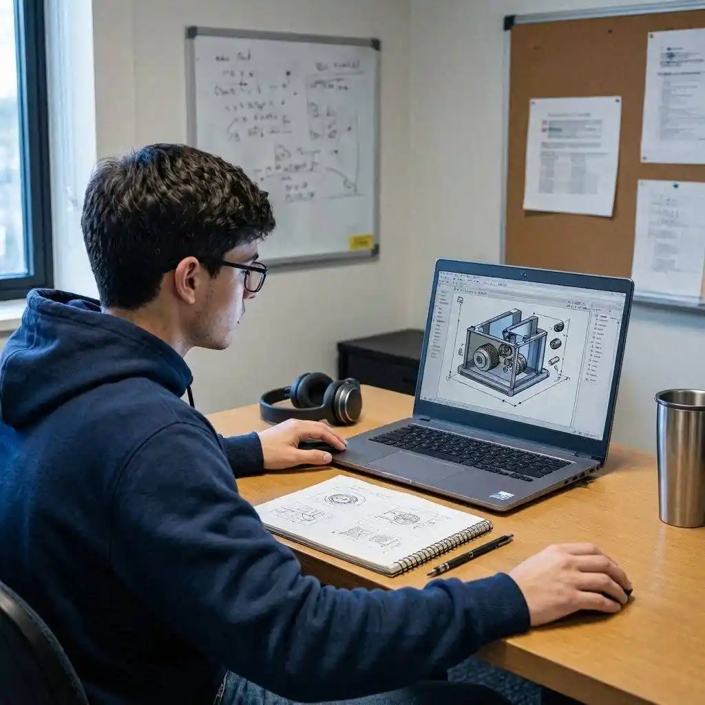 How MEC E 265 Students Manage Engineering Graphics and CAD Assignments