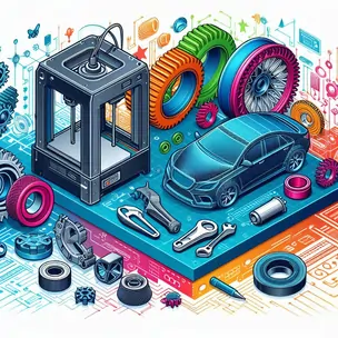 SolidWorks for Custom Automotive Parts and 3D Printing Assignments