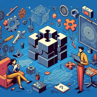 SolidWorks Puzzle Cube Assignment Modeling Workflow